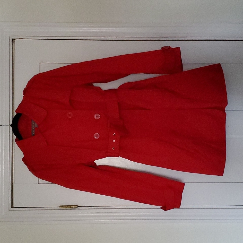 Kenneth Cole Reaction Belted Trench Coat